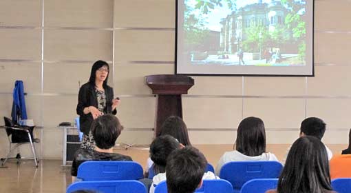  英國愛丁堡大學(xué)訪問我校國際項目部 