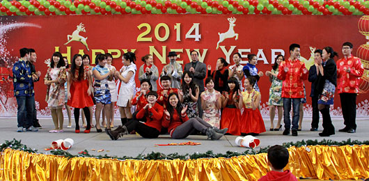  國際項目部歡慶2013年圣誕節(jié) 