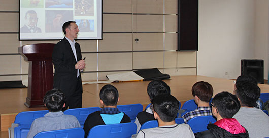  英國(guó)愛丁堡大學(xué)來訪我校融合部 