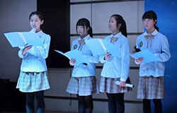  成都美視師一學(xué)校上演學(xué)生版朗讀者 朗讀點(diǎn)亮校園 