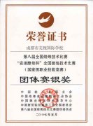 我校在第八屆全國焙烤技術(shù)比賽中獲團(tuán)體賽銀獎