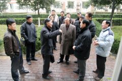 國(guó)家教育部發(fā)展規(guī)劃司官員到校安全檢查