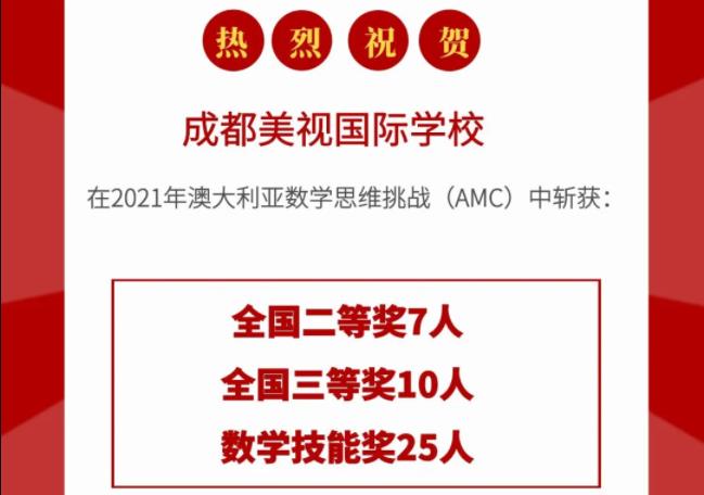  獲獎丨我校IB學(xué)子在2021年澳大利亞數(shù)學(xué)思維挑戰(zhàn)賽中再創(chuàng)佳績！ 